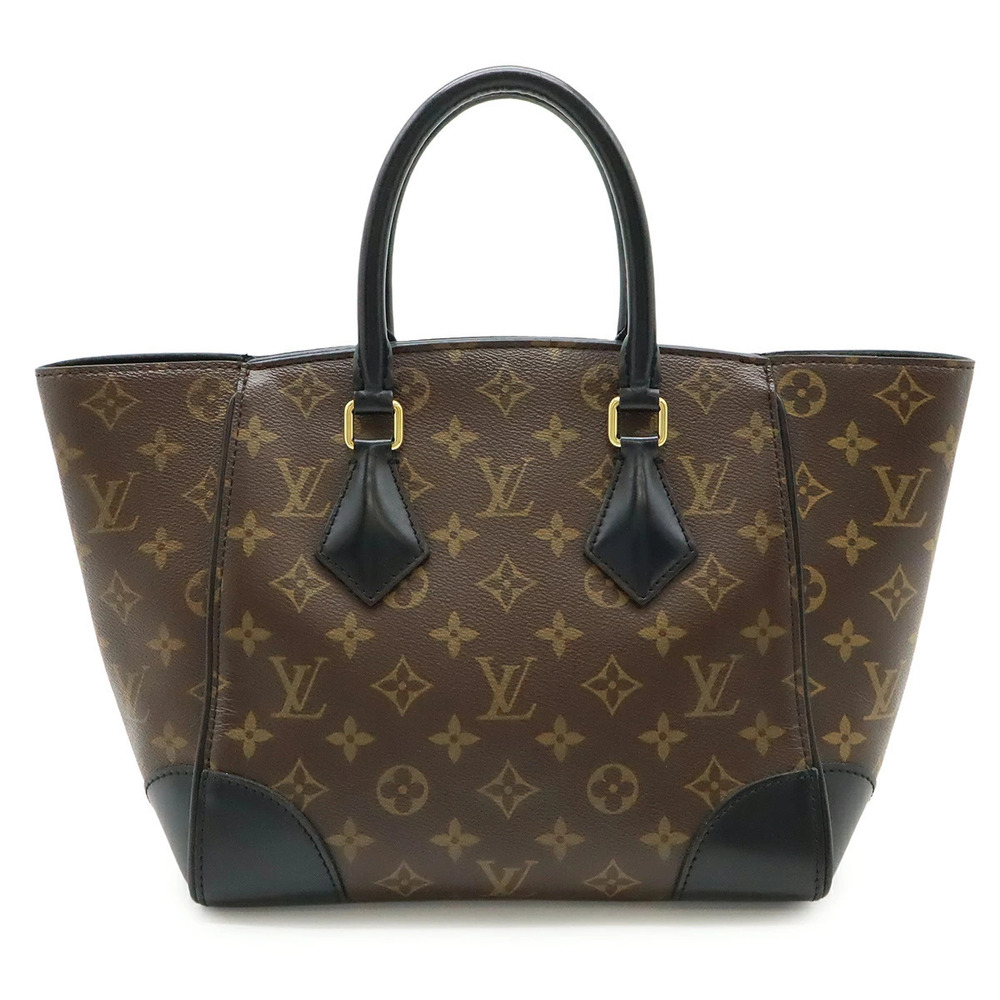 LOUIS VUITTON Monogram Phoenix Handbag Tote Bag Noir Black Shoulder Strap
